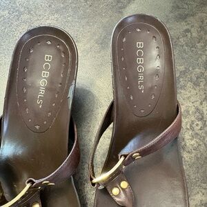 BCBGirls Dark Brown Sandals